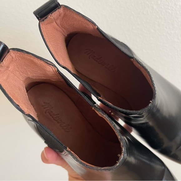 Madewell Nico Leather Chelsea Boots Black - Picture 7 of 8